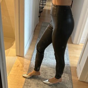 Dynamite Vegan Leather Leggings